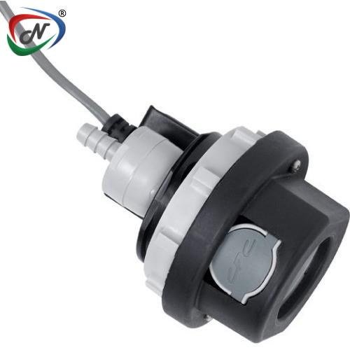 CPC Quick Connect & Disconnect Solutions IUDCDR1600400 1/4 Hose Barb Valved Panel Mount Coupling Reader, RS-232 NSSP005730