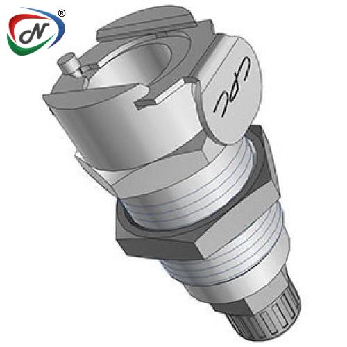 CPC Quick Connect & Disconnect Solutions LCD12004 1/4 PTF Valved Panel Mount Chrome-plated Brass Coupling Body NSSP005831