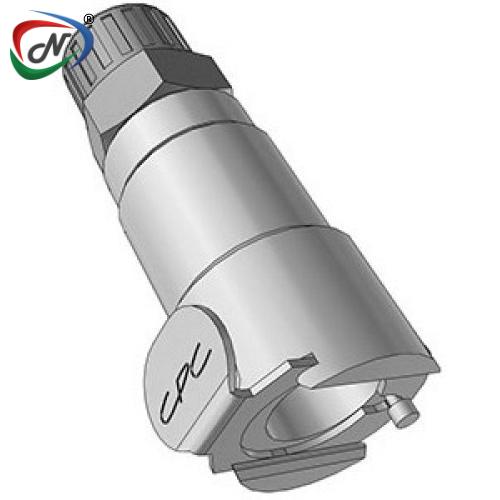 CPC Quick Connect & Disconnect Solutions LCD13006 3/8 PTF Valved In-Line Chrome-plated Brass Coupling Body NSSP005840
