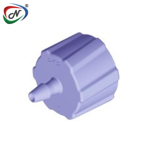 CPC Quick Connect & Disconnect Solutions LM2191 Luer Fitting, male luer X 1/16 HB, Purple Tint Polycarbonate NSSP005989