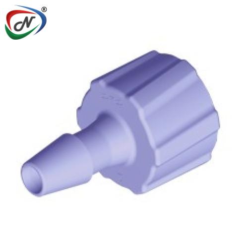 CPC Quick Connect & Disconnect Solutions LM4191 Luer Fitting, male luer X 1/8 HB, Purple Tint Polycarbonate NSSP005996
