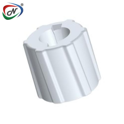 CPC Quick Connect & Disconnect Solutions LMSL30 Ring, Stationary luer lock, White Nylon NSSP006024