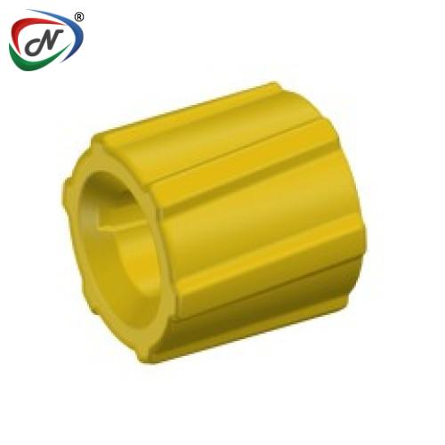 CPC Quick Connect & Disconnect Solutions LMSR32 Ring, Rotating luer lock, Yellow Nylon NSSP006032