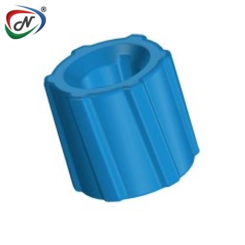 CPC Quick Connect & Disconnect Solutions LMSR33 Ring, Rotating luer lock, Blue Nylon NSSP006033
