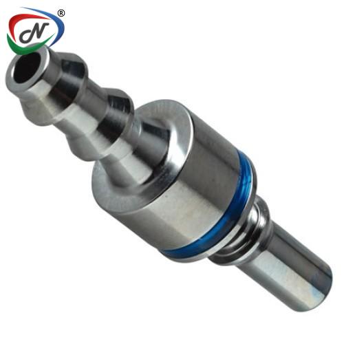 CPC Quick Connect & Disconnect Solutions LQ2D2204LBLU 1/4 Hose Barb Valved In-Line Insert - Blue NSSP006073