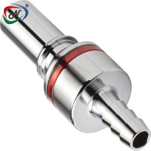 CPC Quick Connect & Disconnect Solutions LQ4D22004RED 1/4 HB Valved In-Line Insert - Red NSSP006316