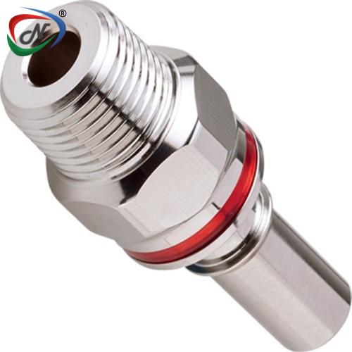 CPC Quick Connect & Disconnect Solutions LQ4D24004RED 1/4 NPT Valved Insert - Red NSSP006324