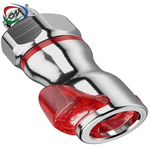 CPC Quick Connect & Disconnect Solutions LQ4D30004RED 1/4 SAE Valved Body - Red NSSP006345