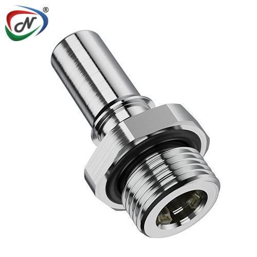 CPC Quick Connect & Disconnect Solutions LQ4D47006BLUV G3/8 Valved Insert - Blue, FKM Seal NSSP006416