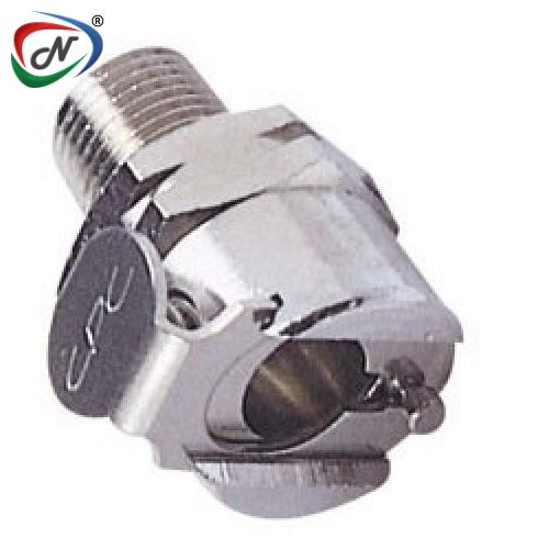CPC Quick Connect & Disconnect Solutions MC1002BSPT 1/8 NPT Non-Valved Chrome-plated Brass Coupling Body NSSP006524
