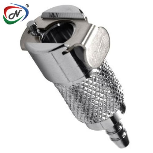 CPC Quick Connect & Disconnect Solutions MC1702 1/8 Hose Barb Non-Valved In-Line Chrome plated Brass Coupling Body NSSP006582