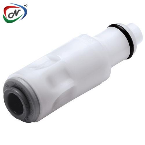 CPC Quick Connect & Disconnect Solutions PLCD29004V 1/4 JG Valved In-Line Acetal Coupling Insert FKM Seal NSSP006652