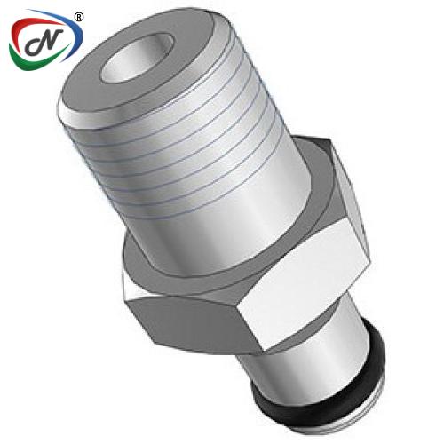 CPC Quick Connect & Disconnect Solutions MC2402BSPT 1/8 BSPT Non-Valved Chrome-plated Brass Coupling Insert NSSP006663