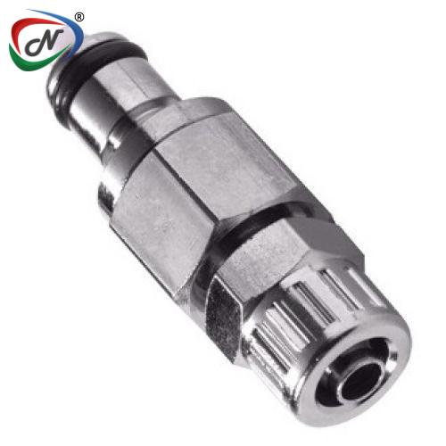 CPC Quick Connect & Disconnect Solutions MCD2004 1/4 PTF Valved Chrome-plated Brass Coupling Insert NSSP006829