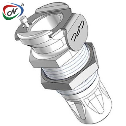 CPC Quick Connect & Disconnect Solutions PLCD11004NC 1/4 JG Valved Panel Mount Acetal Coupling Body No Clip NSSP006875