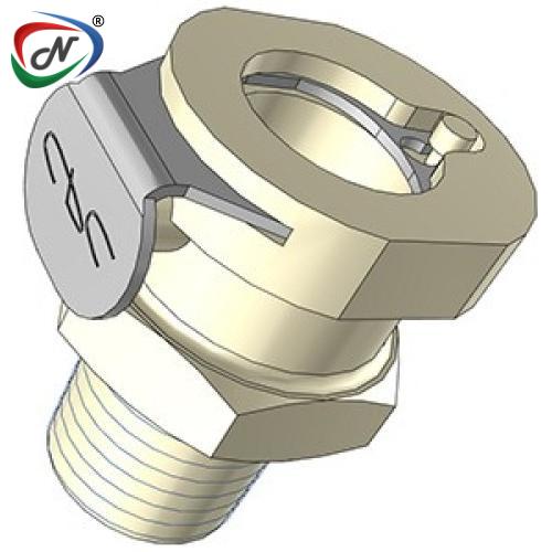 CPC Quick Connect & Disconnect Solutions PLCD1000412NC 1/4 NPT Valved Polypropylene Coupling Body No Clip NSSP006890