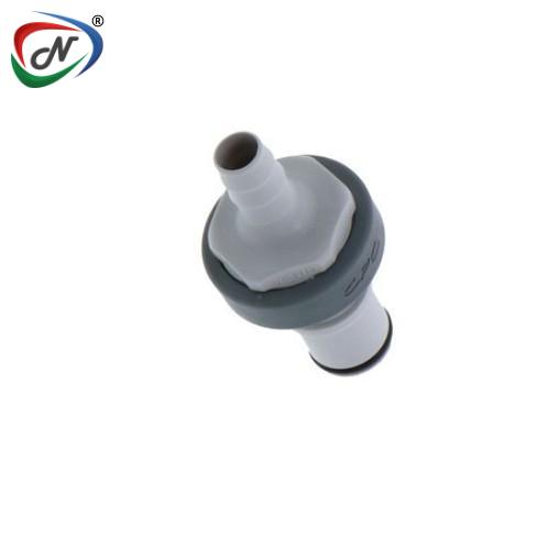 CPC Quick Connect & Disconnect Solutions NS6D22006 3/8 Hose Barb Valved Molded Grey Polypropylene Coupling Insert NSSP007061