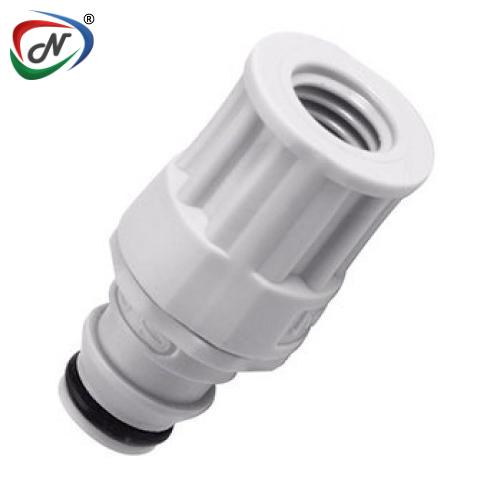 CPC Quick Connect & Disconnect Solutions NS1D26042812 1/4-28 Flat Bottom Port Valved In- Line Coupling Insert NSSP007307