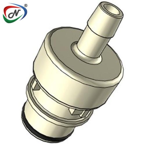 CPC Quick Connect & Disconnect Solutions HFC22439M 1/4 Hose Barb Non-Valved In-Line Class VI Polysulfone Cplg Insert, FDA Silicone O-Ring NSSP008009