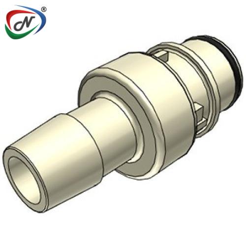 CPC Quick Connect & Disconnect Solutions HFC22839M 1/2 Hose Barb Non-Valved In-Line Class VI Polysulfone Cplng Insert, FDA Silicone O-Ring NSSP008011