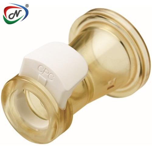 CPC Quick Connect & Disconnect Solutions MPC3301239 3/4 Mini Sanitary Non-Valved Class VI Polysulfone Coupling Body NSSP008079