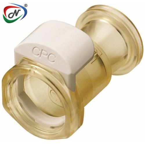 CPC Quick Connect & Disconnect Solutions MPX3301239 3/4 Mini Sanitary Non-Valved Class VI Polysulfone Coupling Body NSSP008127