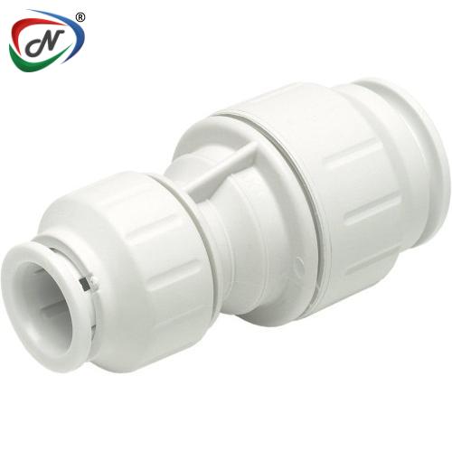 John Guest PEM201510W Reducing Straight Coupler White NSSP007746