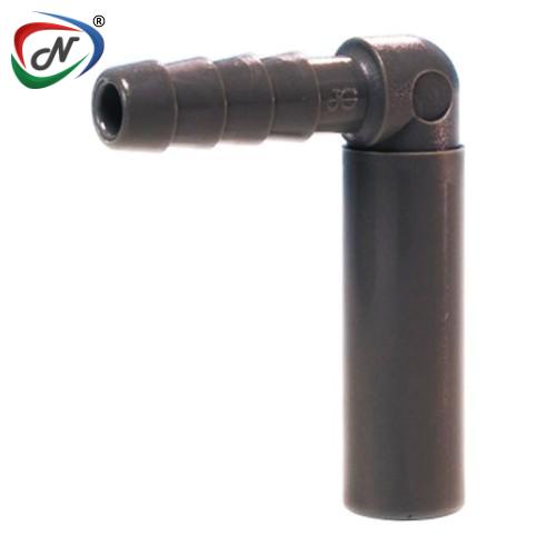 John Guest PI291210S 3/8" TUBE OD x 5/16 HOSE ID BARB TUBE TO HOSE ELBOW NSSP007842
