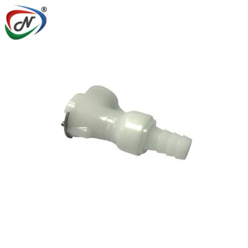 CPC Quick Connect & Disconnect Solutions PLCD17006-3/8 Hose Barb Valved In-Line Acetal Coupling Body NSSP003063