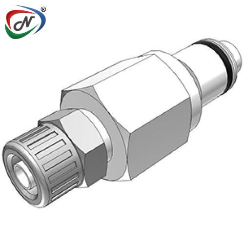 CPC Quick Connect & Disconnect Solutions PLCD20004NA 1/4 PTF Valved In-Line Acetal Coupling Insert Nut Assembled NSSP006772