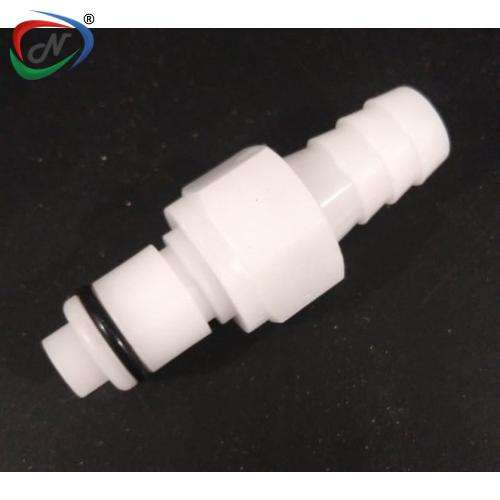 CPC Quick Connect & Disconnect Solutions PLCD22006 3/8 Hose Barb Valved In-Line Coupling Insert NSSP003206