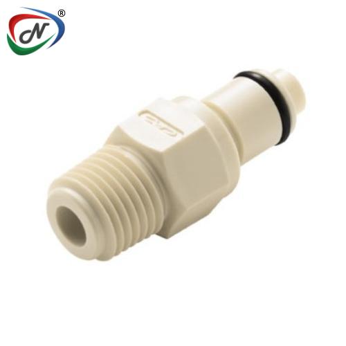 CPC Quick Connect & Disconnect Solutions PLCD2400412 1/4 NPT Valved Polypropylene Coupling Insert NSSP004992