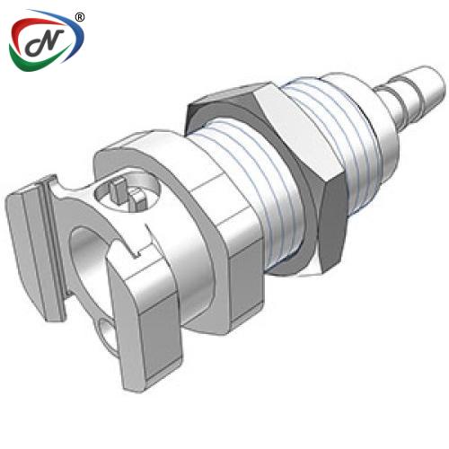 CPC Quick Connect & Disconnect Solutions PLM16005 5/16 Hose Barb Non-Valved Multi-Mount Acetal Coupling Body NSSP006631