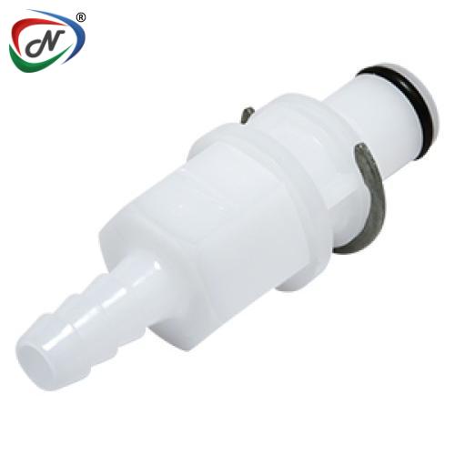 CPC Quick Connect & Disconnect Solutions PLM22004 1/4 Hose Barb Non-Valved Multi-Mount Acetal Coupling Insert NSSP006629