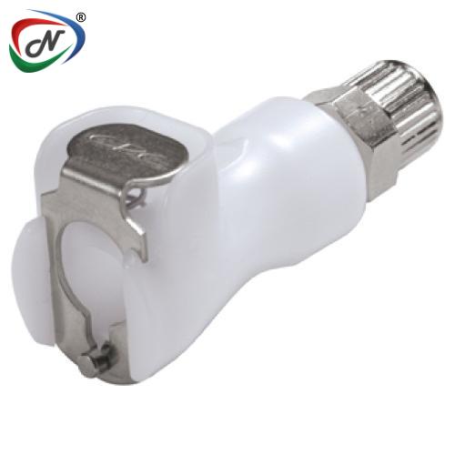 CPC Quick Connect & Disconnect Solutions PMC13025NA 5/32 PTF Non-Valved In-Line Acetal Coupling Body Nut Assembled NSSP006575