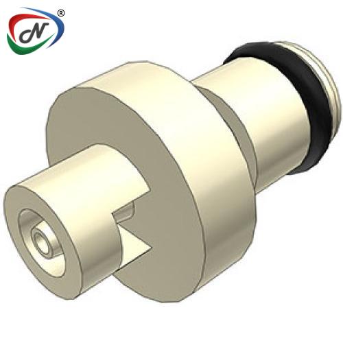 CPC Quick Connect & Disconnect Solutions PMC220112V 1/16 Hose Barb Non-Valved In-Line 1/16 Hose Barb Non-Valved In-Line Polypropylene Coupling Insert FKM Seal NSSP006466