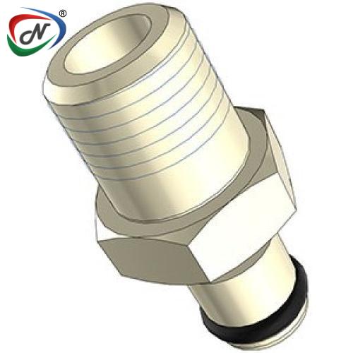 CPC Quick Connect & Disconnect Solutions PMC240212 1/8 NPT Non-Valved Polypropylene Coupling Insert NSSP006401