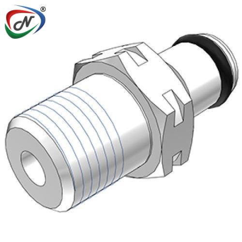 CPC Quick Connect & Disconnect Solutions PMC2402S 1/8 NPT Non-Valved Acetal Coupling Insert Silicone Seal NSSP006395
