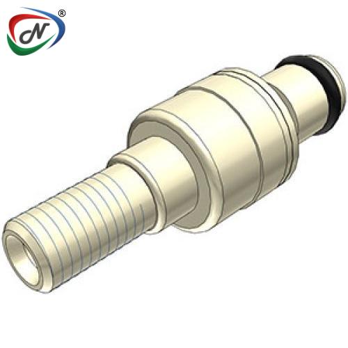 CPC Quick Connect & Disconnect Solutions PMC24042812 1/4 MUNF Non-Valved In-Line  Polypropylene Coupling Insert NSSP006393