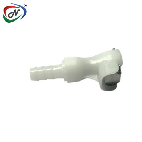 CPC Quick Connect & Disconnect Solutions PMCD1704 1/4 HOSE BARB VALVED IN-LINE ACETAL COUPLING BODY NSSP005309