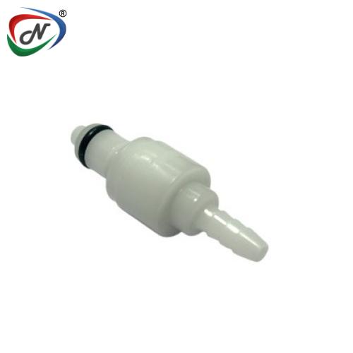 CPC Quick Connect & Disconnect Solutions PMCD2202 1/8 HOSE BARB VALVED IN-LINE ACETAL COUPLING INSERT NSSP005262
