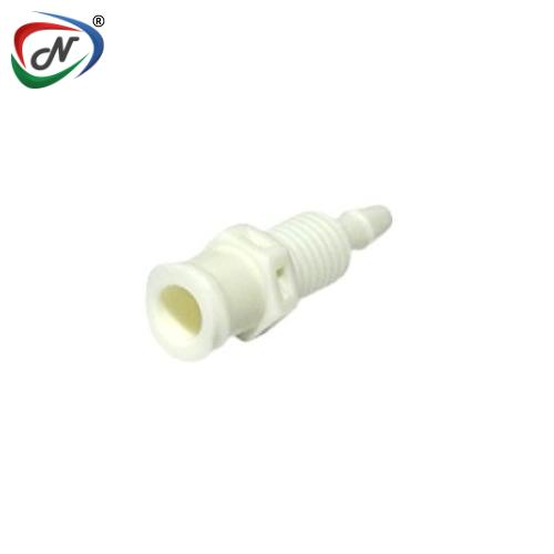 CPC Quick Connect & Disconnect Solutions PMLF3130 Luer Fitting, panel mount female luer X 3/32 HB, White Nylon NSSP004097