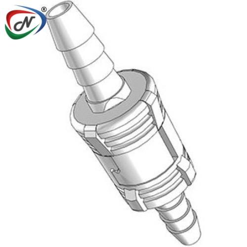 CPC Quick Connect & Disconnect Solutions SMC02 1/8 HOSE BARB NON-VALVED IN-LINE ACETAL COUPLING SET NSSP005087