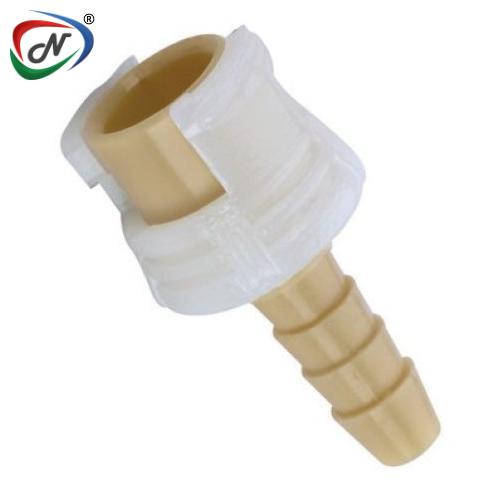 CPC Quick Connect & Disconnect Solutions SMF0212 1/8 HOSE BARB NON-VALVED IN-LINE POLYPROPYLENE COUPLING BODY NSSP004999