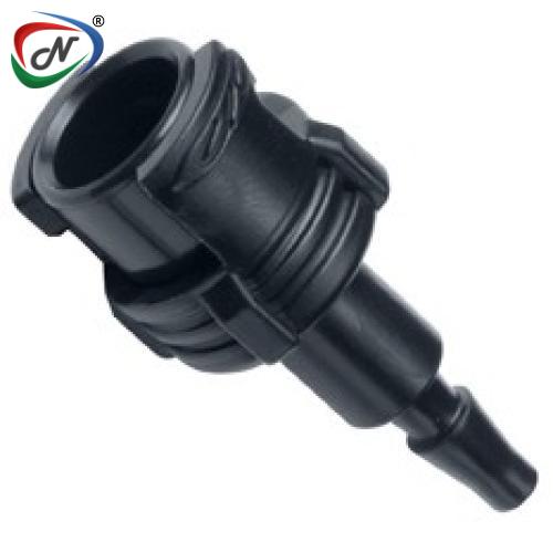 CPC Quick Connect & Disconnect Solutions SMFM3MBLK 3MM HOSE BARB NON-VALVED IN-LINE ACETAL  MOLDED BLACK COUPLING BODY NSSP004981