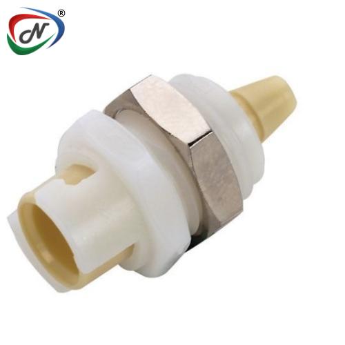 CPC Quick Connect & Disconnect Solutions SMFPM0112 1/16 HOSE BARB NON-VALVED PANEL MOUNT POLYPROPYLENE COUPLING BODY NSSP004980