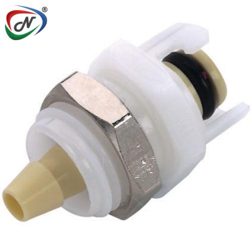 CPC Quick Connect & Disconnect Solutions SMMPM0112 1/16 HOSE BARB NON-VALVED PANEL MOUNT POLYPROPYLENE COUPLING INSERT NSSP004918