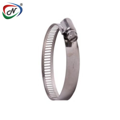 NESPL Clamps and Clamping Tools Stainless Steel American Type Worm Drive Hose Clamp with hole band NCLMX1