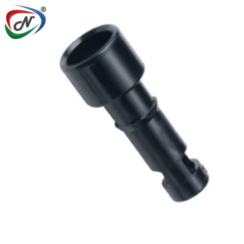 CPC Quick Connect & Disconnect Solutions TFFD01 1/16 HOSE BARB VALVED ACETAL MOLDED BLACK  COUPLING BODY NSSP004804
