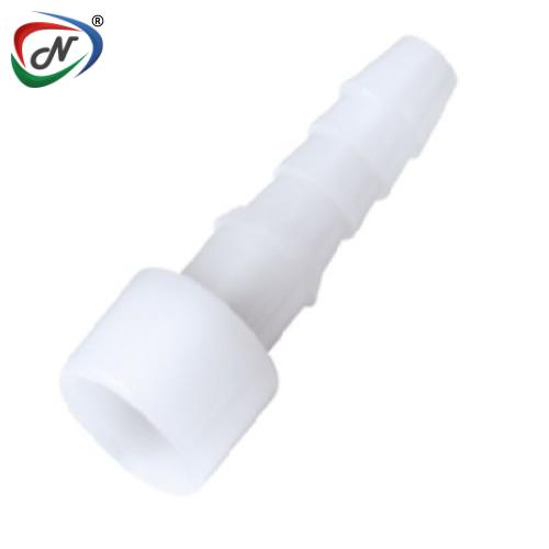 CPC Quick Connect & Disconnect Solutions TFFD02MWHT 1/8 HOSE BARB VALVED ACETAL MOLDED WHITE COUPLING BODY NSSP004759